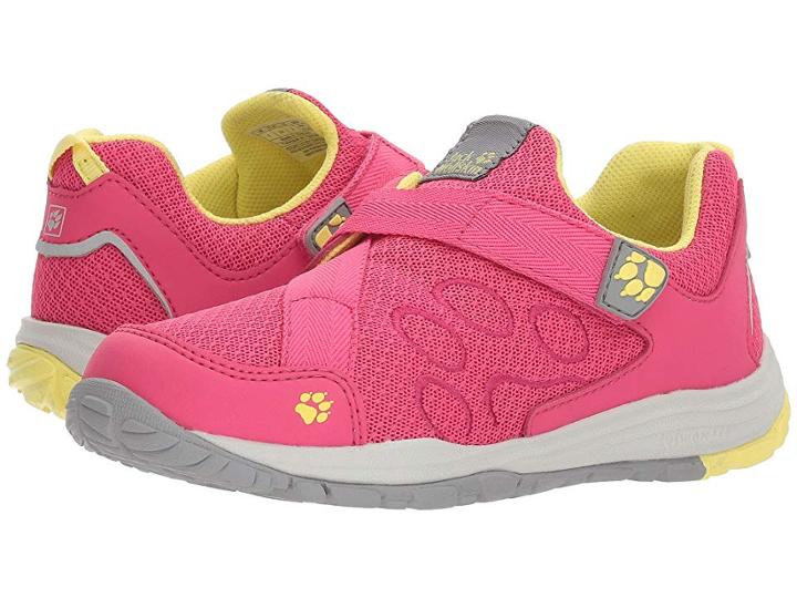 Jack Wolfskin Kids Monterey Ride Vc Low (toddler/little Kid/big Kid) (tropic Pink) Girls Shoes