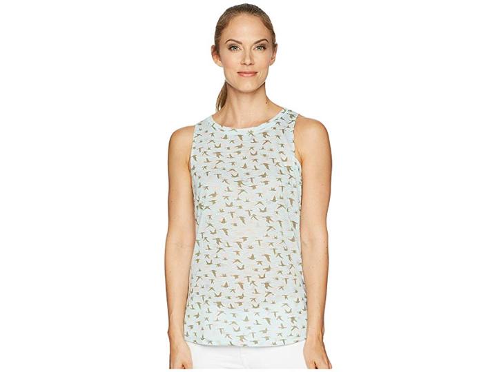 Prana Alannis Tank Top (arctic Stone Flight) Women's Sleeveless