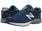 New Balance Kids Kj990v4g (big Kid) (north Sea/silver) Boys Shoes