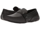 Kenneth Cole Unlisted String Along (black Saffiano) Men's Shoes