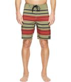 United By Blue Streamline Boardshorts (olive) Men's Swimwear