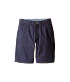 Lacoste Kids Classic Gab Bermuda Shorts (little Kids/big Kids) (navy Blue) Boy's Shorts