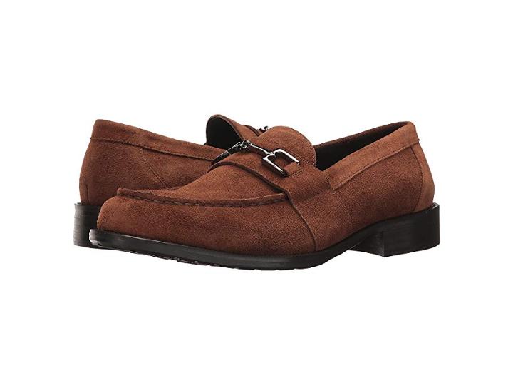 Bruno Magli Colin (cognac Suede) Men's Shoes