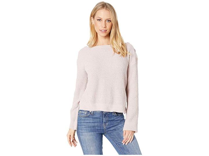 Bb Dakota Chenille Before Me Sweater (parchment) Women's Sweater