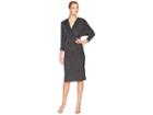 Maggy London Multi Glitter Dolman Midi Dress (silver Multi) Women's Dress