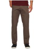 Calvin Klein Four-pocket Sateen Bowery Casual Pants (pine Oak) Men's Casual Pants