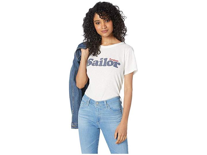 J.crew Sailor Tee (ivory) Women's Clothing
