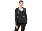 Hurley One And Only Fleece Full-zip Top (black) Women's Clothing