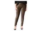 Michael Michael Kors Plus Size Foil Cord Pull-on Leggings (black/gold) Women's Casual Pants