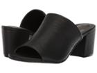 Kenneth Cole Reaction Mass-ter Mind (black Tumbled Leather) Women's Clog/mule Shoes