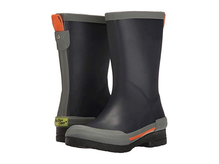 Western Chief Kids Classic Ex Rain Boot (little Kid/big Kid) (navy) Boys Shoes