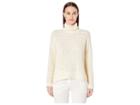 Eileen Fisher Funnel Neck Top (white) Women's Sweater