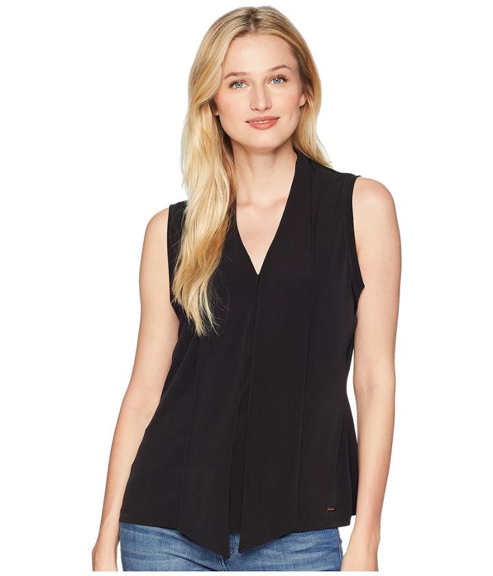 Calvin Klein Pullover Top (jet) Women's Clothing