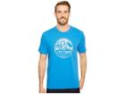Life Is Good Positive Lifestyle Truck Smooth Tee (marina Blue) Men's T Shirt