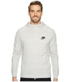 Nike Sportswear Advance 15 Full-zip Jacket (light Bone/heather/light Bone/black) Men's Sweatshirt