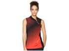 Jamie Sadock Prizm Sleeveless Top (joy Ride Red) Women's Clothing