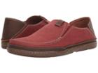 Clarks Trapell Form (red Canvas) Men's Shoes