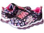 Skechers Kids Glimmer Lights 20059l (little Kid/big Kid) (black/multi) Girl's Shoes