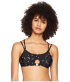 Ella Moss Star Girl Bra (black) Women's Swimwear