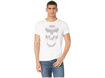 Sean John Studded Skull (bright White) Men's Clothing
