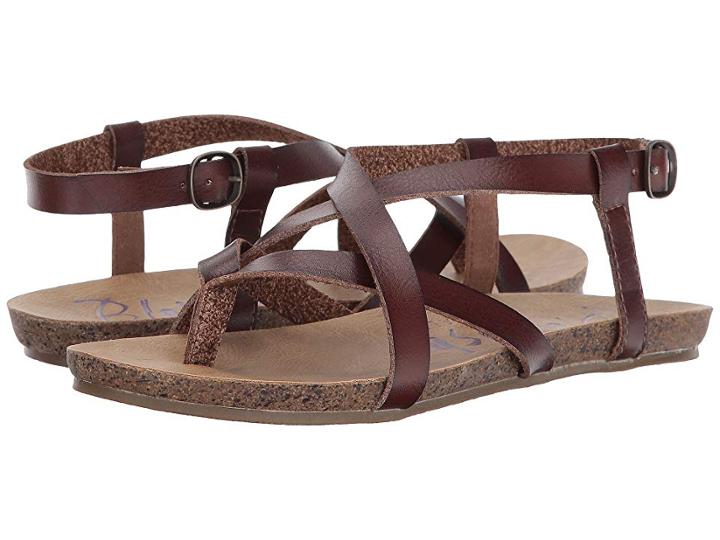 Blowfish Granola (whiskey Dyecut) Women's Sandals