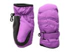 Tundra Boots Kids Nylon Mittens (purple) Extreme Cold Weather Gloves