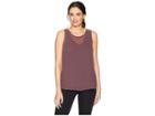 Nic+zoe Sheer Collection Top (plum) Women's Clothing