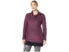 Aventura Clothing Plus Size Shaylee Tunic (prune) Women's Long Sleeve Pullover