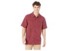 Quiksilver Waterman Malama Bay Short Sleeve Shirt (tawny Port) Men's T Shirt