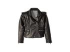 Chaser Kids Matte Vegan Leather Moto Jacket With Zippers (toddler/little Kids) (black) Kid's Coat
