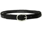 Rag & Bone Calla Braided Belt (black) Women's Belts