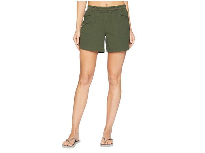 Mountain Hardwear Right Bank Scrambler Shorts (surplus Green) Women's Shorts