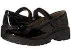Geox Kids J Casey Girl 8 (big Kid) (black) Girl's Shoes