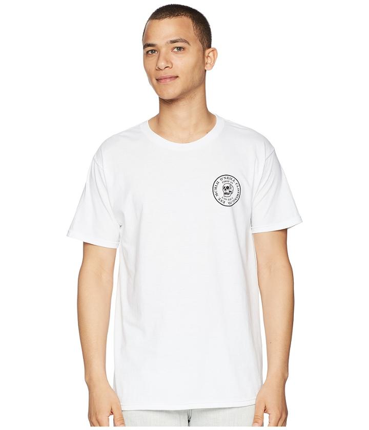 O'neill Skully Short Sleeve Screen Tee (white) Men's T Shirt