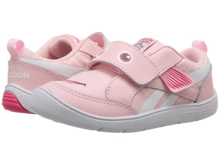 Reebok Kids Ventureflex Chase Ii Fish (toddler) (pink/white) Girls Shoes