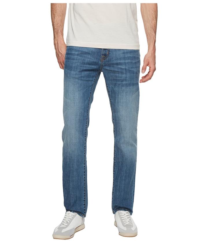 U.s. Polo Assn. Five-pocket Stretch Slim In Medium Light Wash (medium Light Wash) Men's Jeans