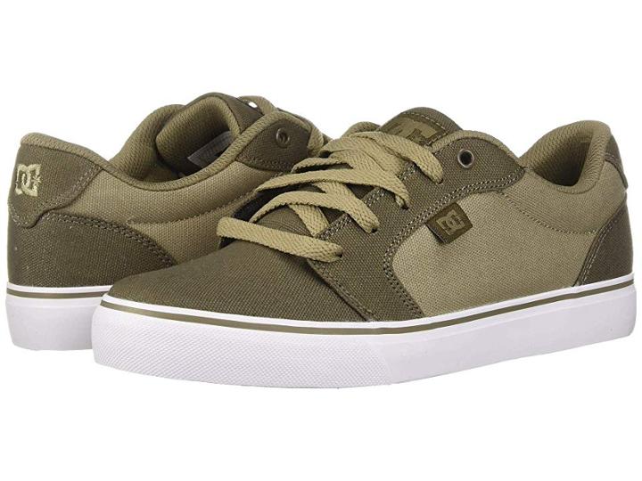 Dc Anvil Tx (brown Combo) Men's Skate Shoes