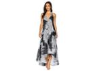 Kenneth Cole New York Racerback Twist Strap Dress (linear Wave/black) Women's Dress