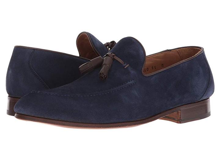 Donald J Pliner Ario (navy) Men's Shoes