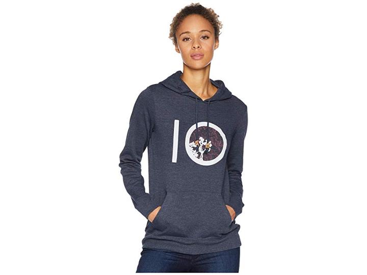 Tentree Bough Ten Hoodie (outer Space) Women's Sweatshirt
