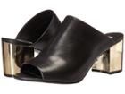 Steve Madden Infinitm (black Leather) High Heels