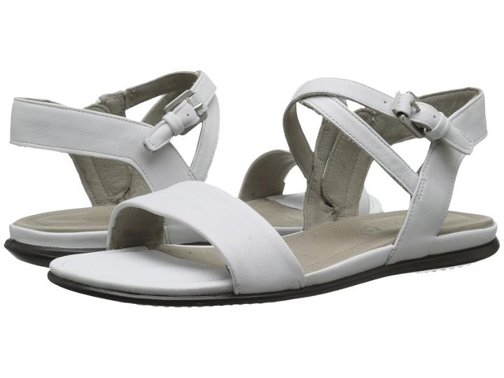 Ecco Touch Ankle Sandal (white) Women's Sandals