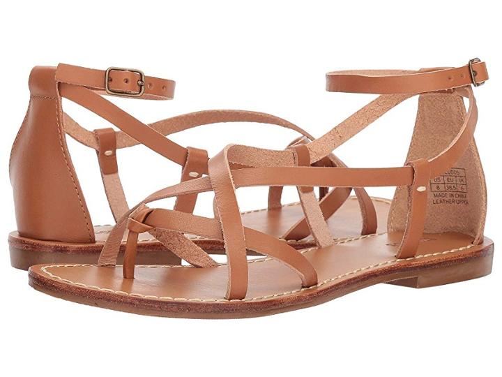 Soludos Amalfi Leather Sandal (nude) Women's Sandals