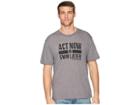 Toad&co Act Now Short Sleeve Tee (heather Grey) Men's T Shirt
