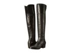 Frye Clara Over-the-knee (black Smooth Vintage Leather) Women's Boots