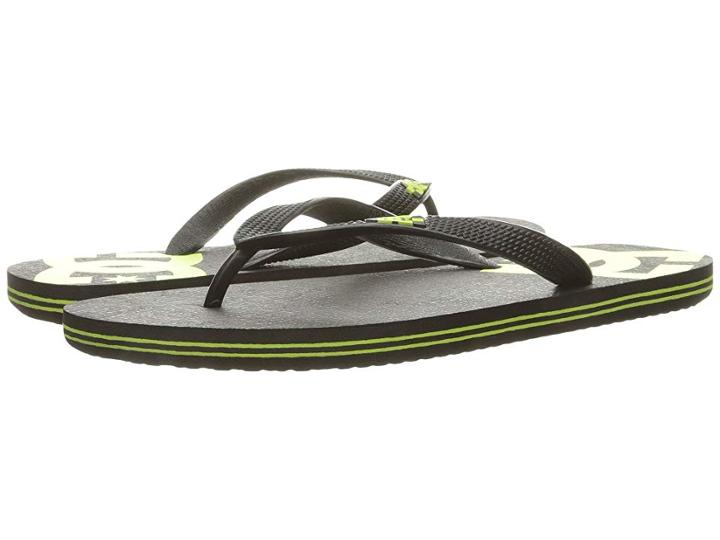 Dc Spray (black/lime) Men's Skate Shoes