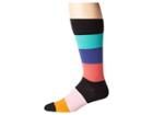 Paul Smith Razzle Stripe Sock (black) Men's Crew Cut Socks Shoes