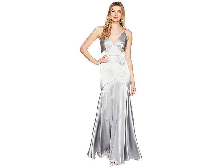 Jill Jill Stuart Corset Detail Gown (mercury) Women's Dress