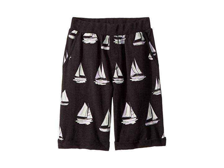 Peek Sailboat Shorts (toddler/little Kids/big Kids) (black) Boy's Shorts
