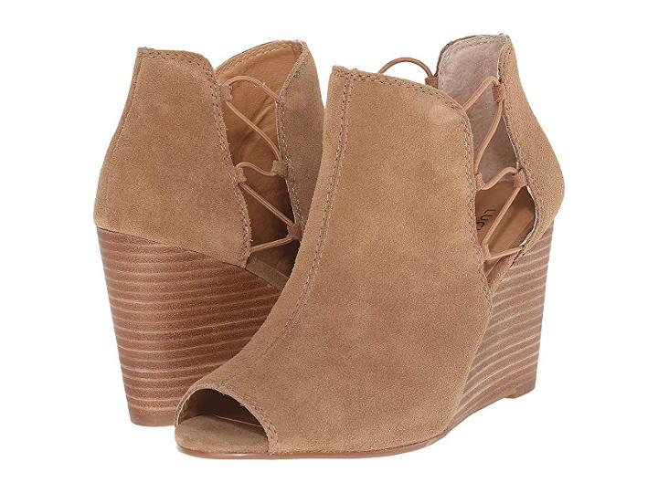 Lucky Brand Reevas Wedge (sesame) Women's Wedge Shoes